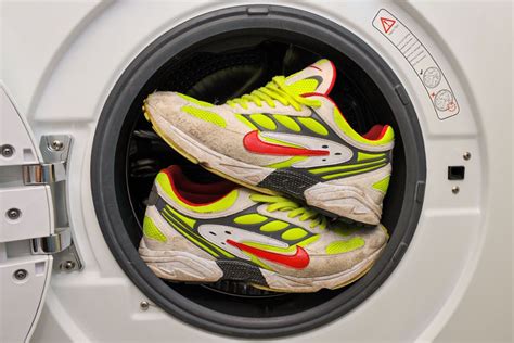 nikes washing machine